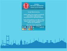 Tablet Screenshot of kampus.yeniyuzyil.edu.tr